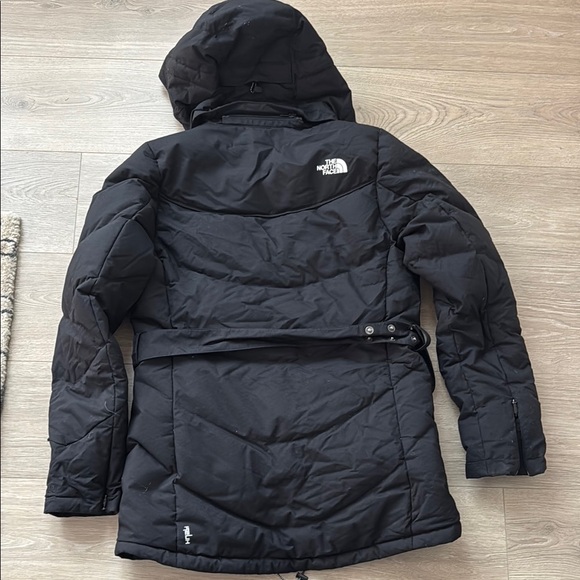 Women's The North Face Black Down Coat Sz S - Picture 7 of 7
